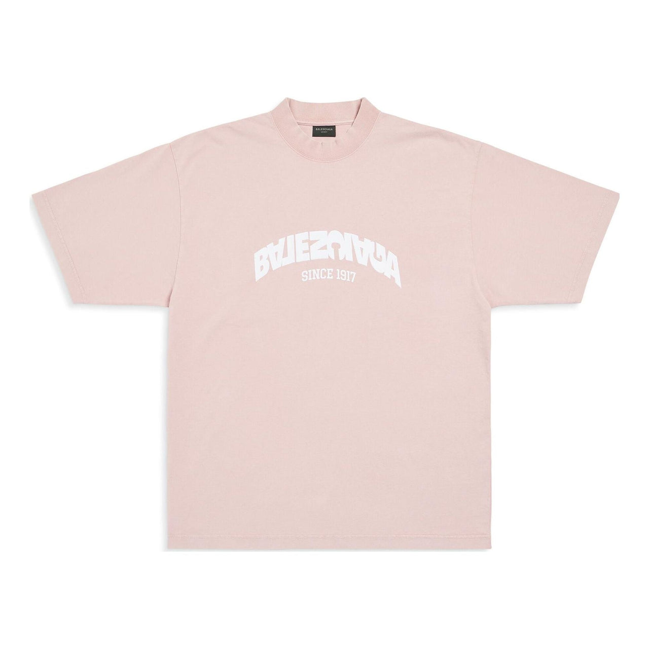 Balenciaga Back Flip T-shirt 'Light Pink' 764235TPVF95708