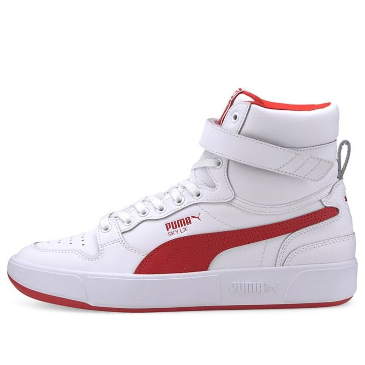 PUMA Sky LX Mid 'White High Risk Red' 372874-02