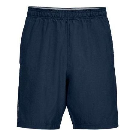 Under Armour Woven Graphic Wordmark Shorts 'College Navy' 1320203-408