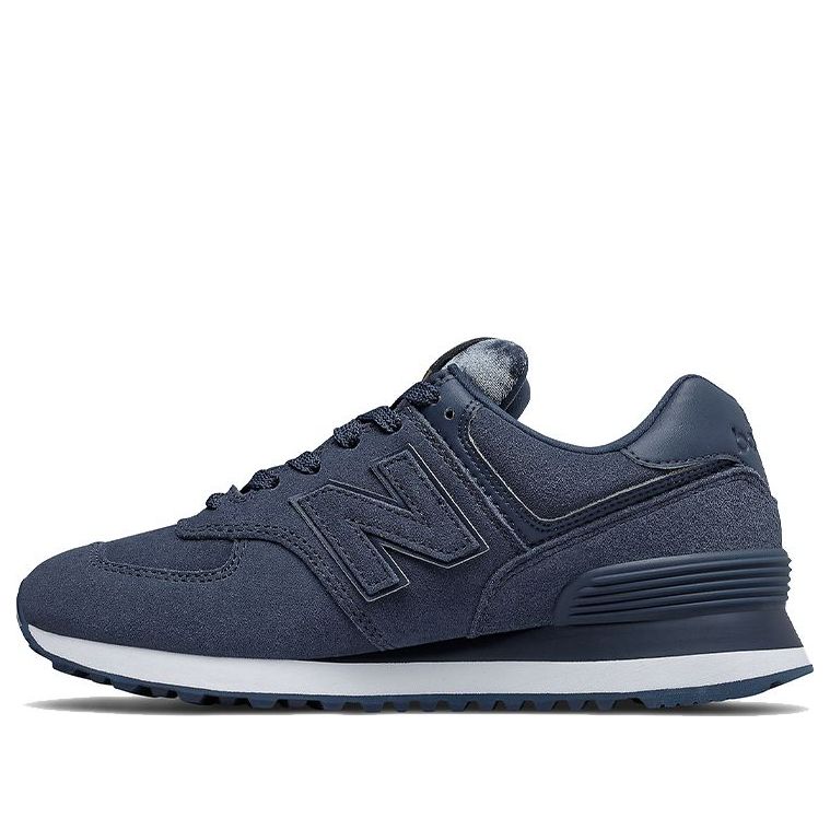 (WMNS) New Balance 574 'Crushed Metallic - Natural Indigo' WL574EDB