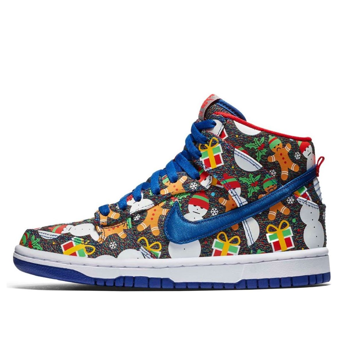 (GS) Nike x Concepts SB Dunk Pro High 'Ugly Christmas Sweater' 2017 AO1559-446