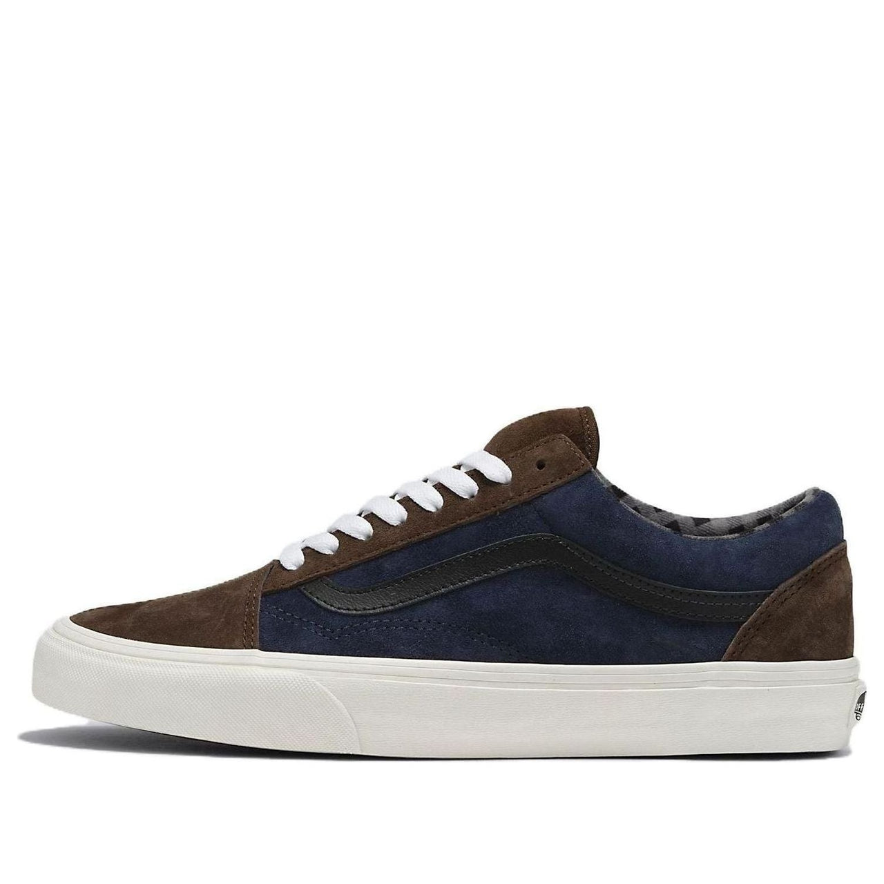 Vans Old Skool Pig Suede Shoe 'Blue Brown' VN0007NTBF1