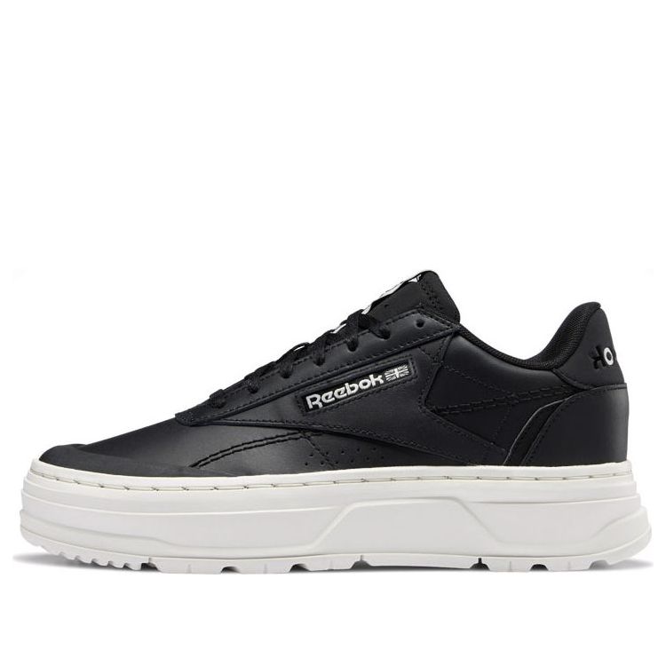 (WMNS) Reebok Club C Double Geo 'Black Chalk' H69142