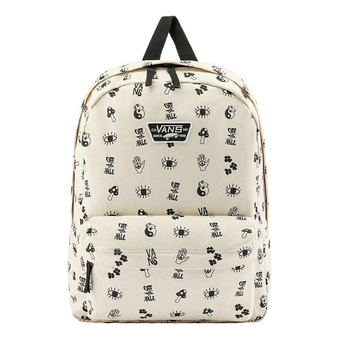 (WMNS) Vans Realm Canvas Backpack 'Beige' VN0A5ESMYOE