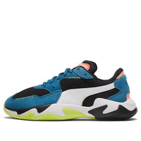 PUMA Storm Stitching 'White Black Blue' 372274-05