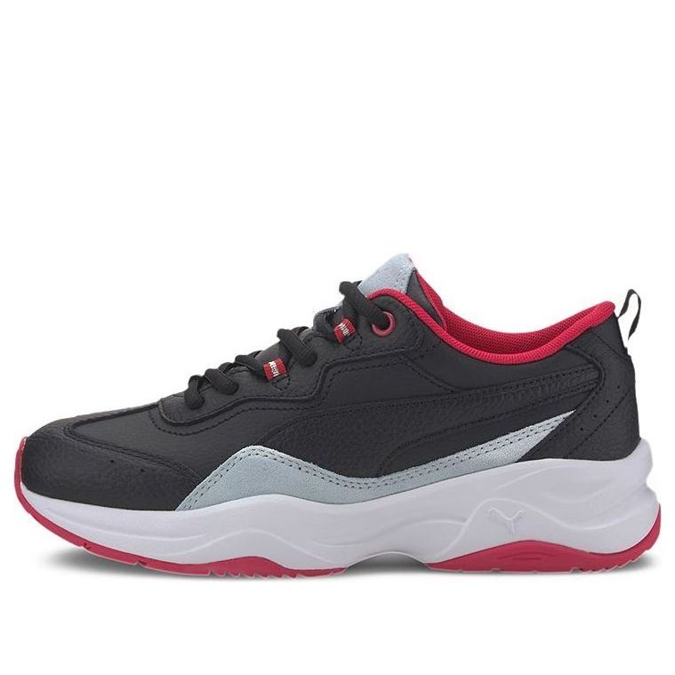 (WMNS) PUMA Cilia Lux 'Black Rose Red' 370282-11