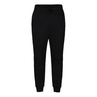 adidas Classic Logo Drawstring Fleece Lined Sports Pants Black FI1476