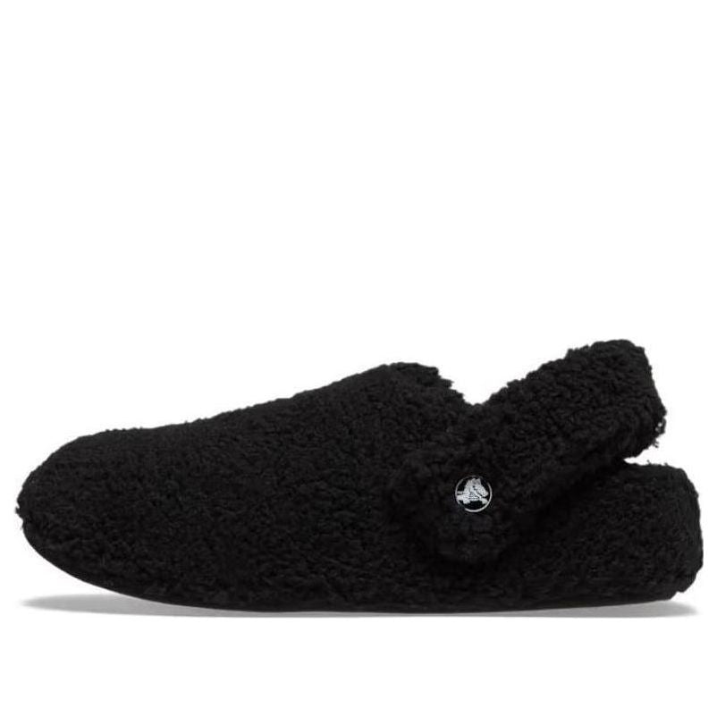 (WMNS) Crocs Classic Cozzzy Slipper 'Black' 209386-001