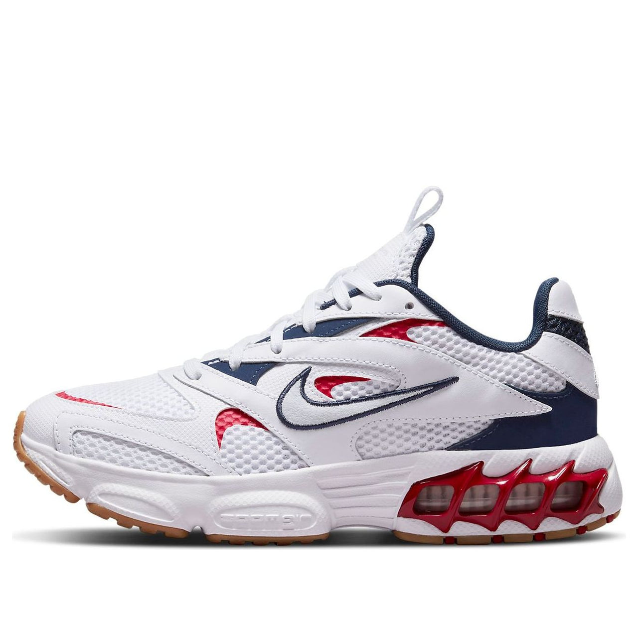 (WMNS) Nike Zoom Air Fire 'White Mystic Hibiscus Navy' CW3876-107