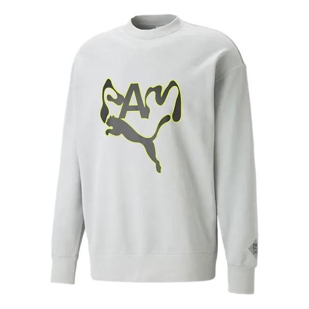 PUMA X Perks And Mini Crewneck Sweatshirt 'Grey' 620231-10