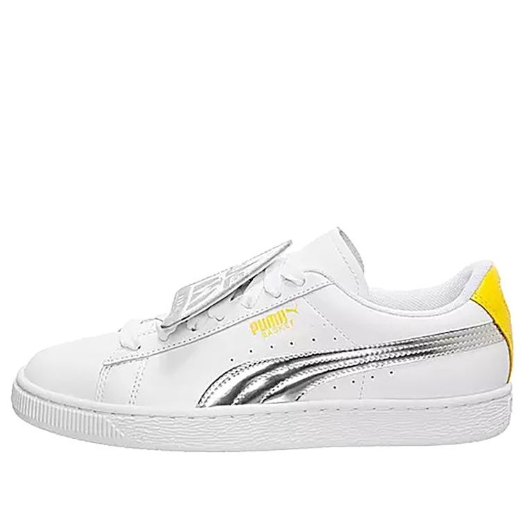 (WMNS) PUMA Basket Badge TZ 'White' 369490-01