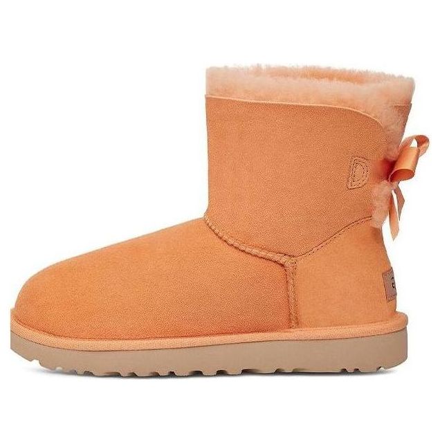 (WMNS) UGG Mini Bailey Bow II 'Orange' 1016501-SSD