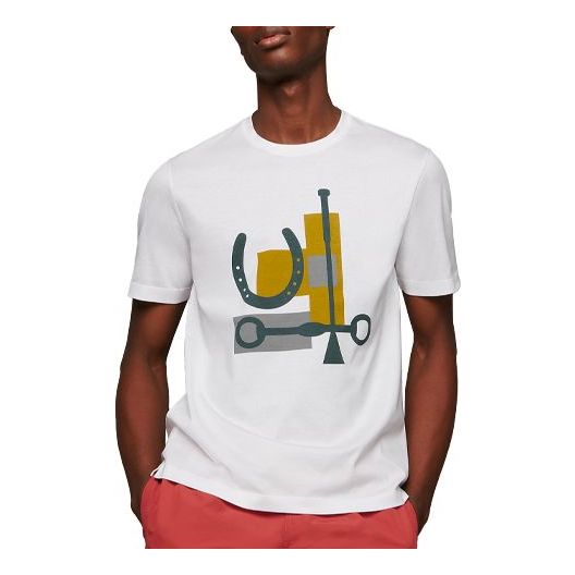 HERMES SS21 T-Shirt 'White' H047910HA90