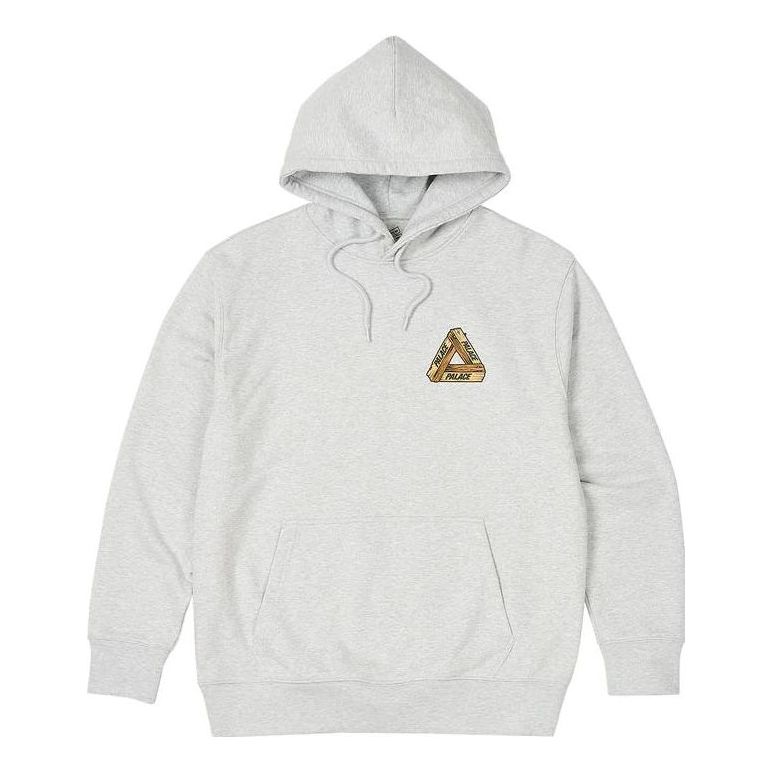 Palace Reaper Hoodie 'Grey Marl' P25HD004