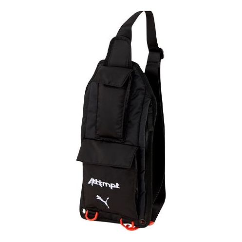 PUMA x ATTMPT Cross Body Bag 'Black Red' 077436-01