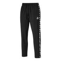 PUMA XTG Cuffed Sweatpants 'Black White' 595887-01