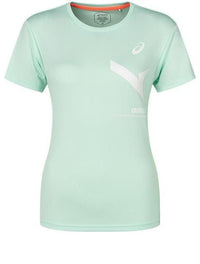 (WMNS) ASICS Asics AIM-TRG Dry Short Sleeve T-Shirt 'Mint Tint' 2032C977-402