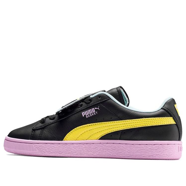 (WMNS) PUMA Basket Badge TZ 'Blazing Yellow' 369455-01
