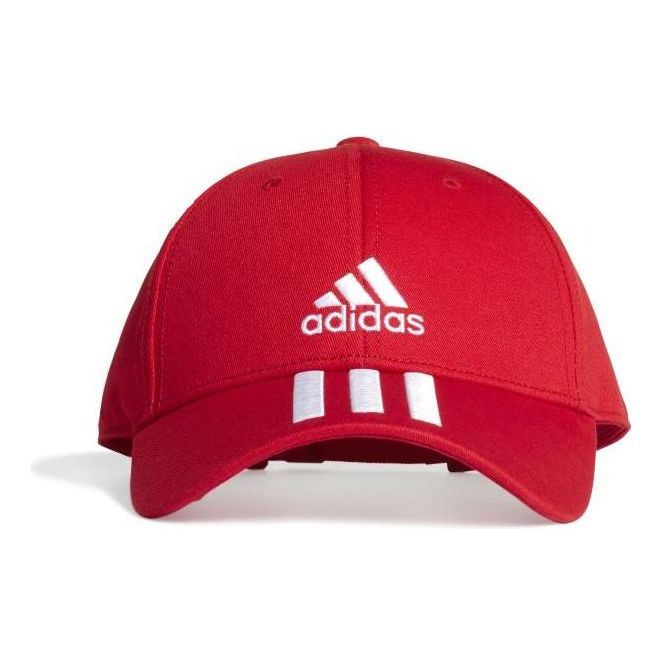 adidas Baseball 3-Stripes Twill Cap 'Red' FK0897