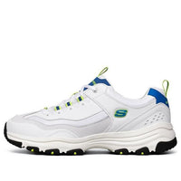 Skechers D'Lites I-Conik Low-Top Running Shoes White/Blue 8790091-WBLU