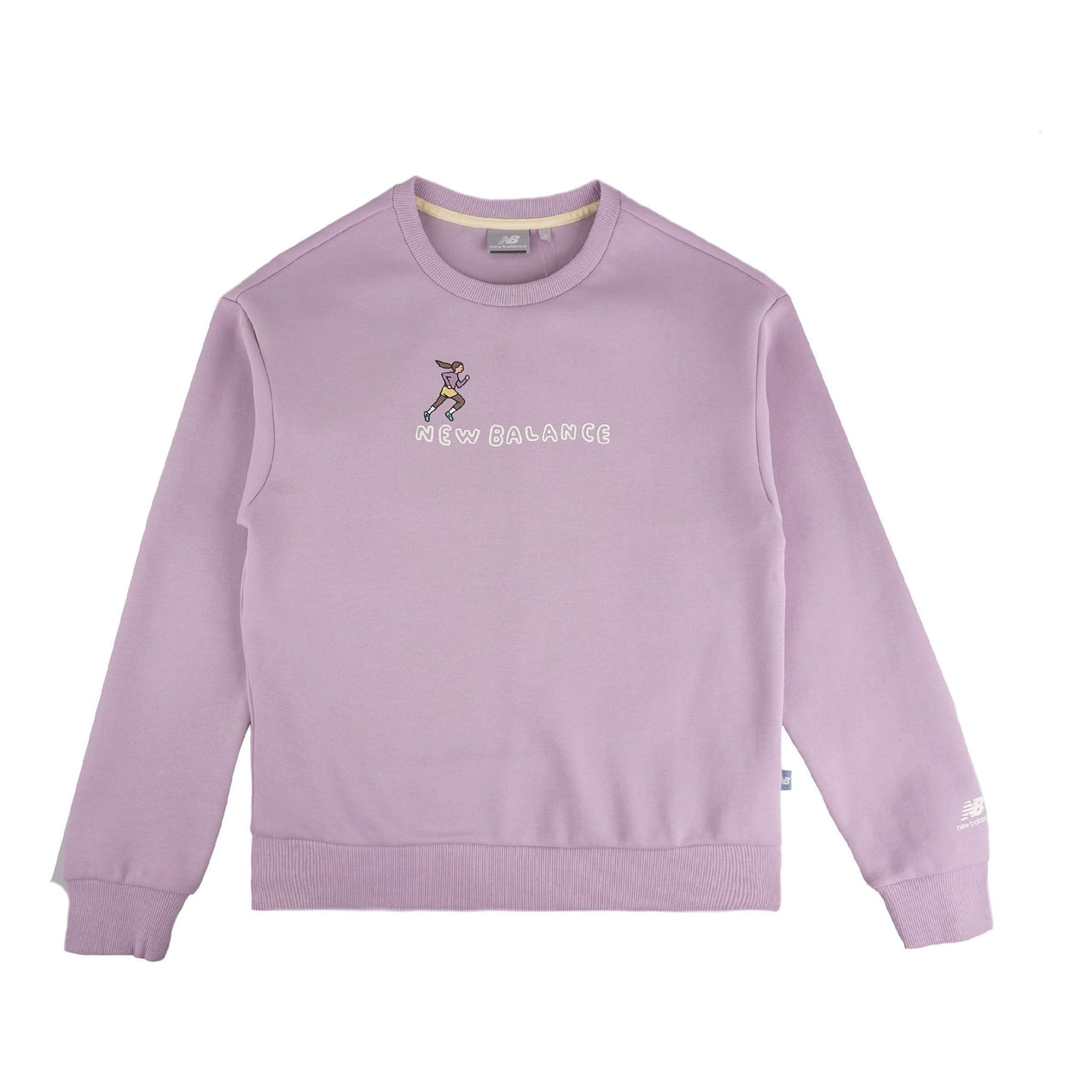 (WMNS) New Balance x Zero Per Zero Sweatshirt Asia Sizing 'Purple' NCA47012-DV