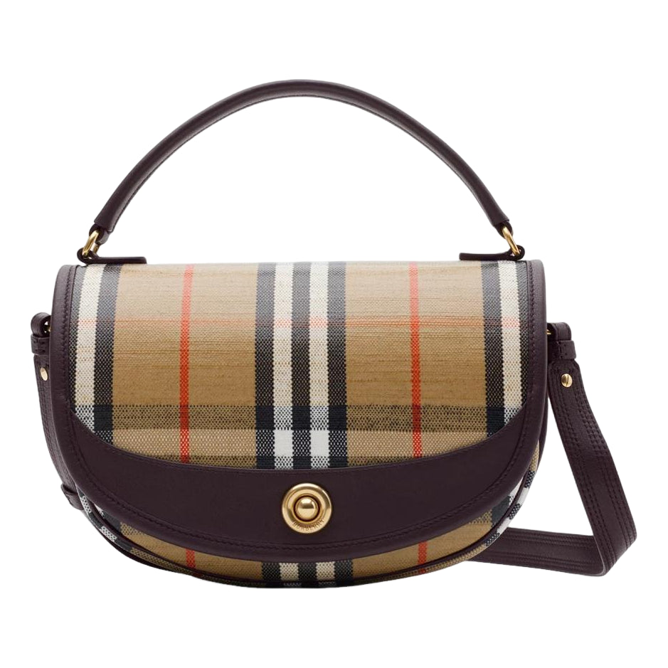 (WMNS) Burberry Highlands Crossbody Bag 'Sand Beige' 81121601