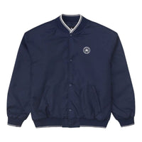 Converse Logo Baseball Jacket 'Navy' 10025987-A02