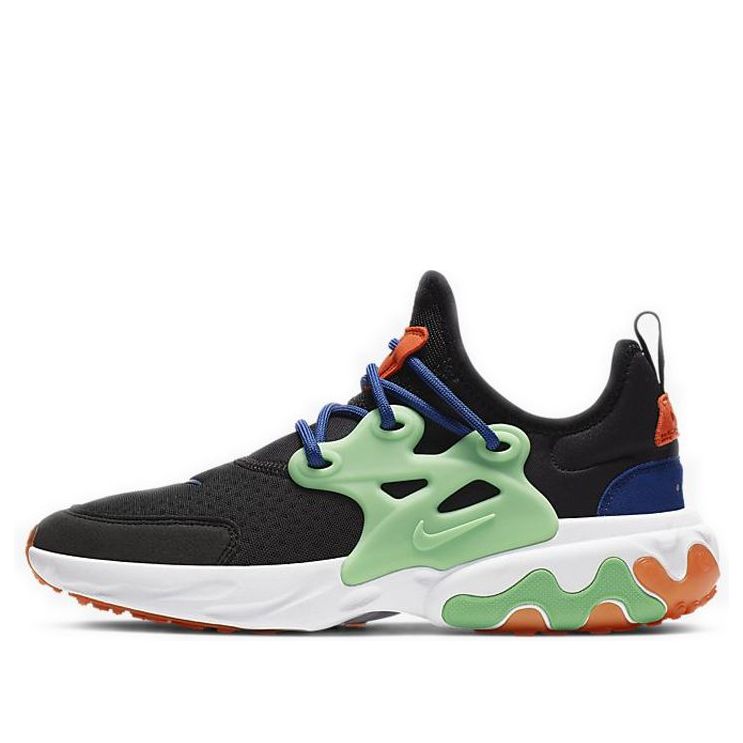 (GS) Nike React Presto 'Black Green Nebula' BQ4002-006