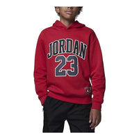 (PS) Air Jordan Fleece Pullover Hoodie 'Red' FV3203-687