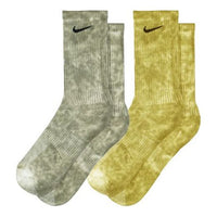 Nike Logo Printing Mid Tops Socks 1 2 Pairs Unisex DM3407-907