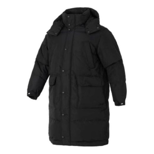 New Balance Long Down Puffer Jacket Asia Sizing 'Black' NPD4E241-BK