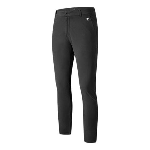 Men's FILA Golf Woven Black Long Pants/Trousers A11M025801F-BK