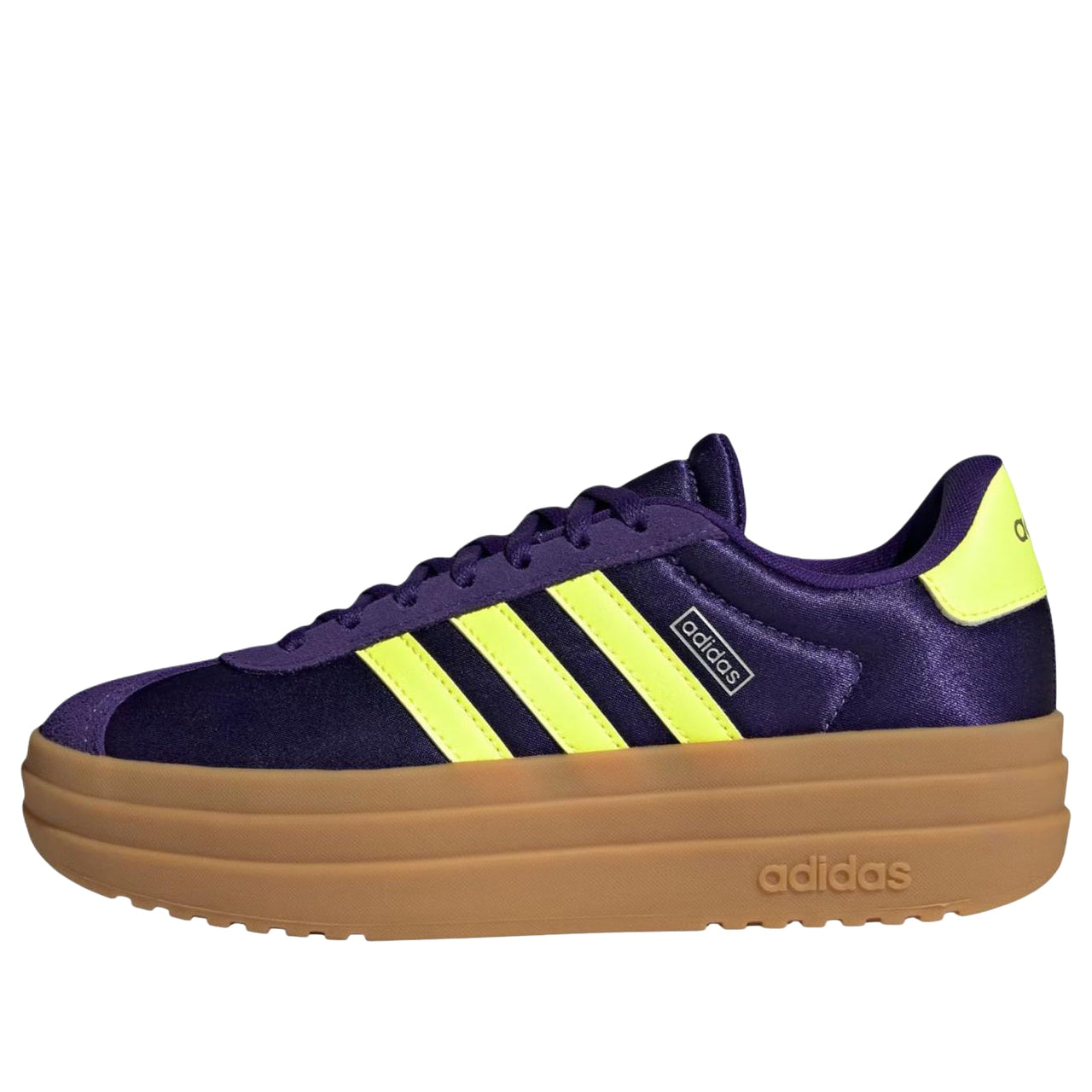 (GS) adidas Vl Court Bold 'Collegiate Purple Yellow' JQ1874