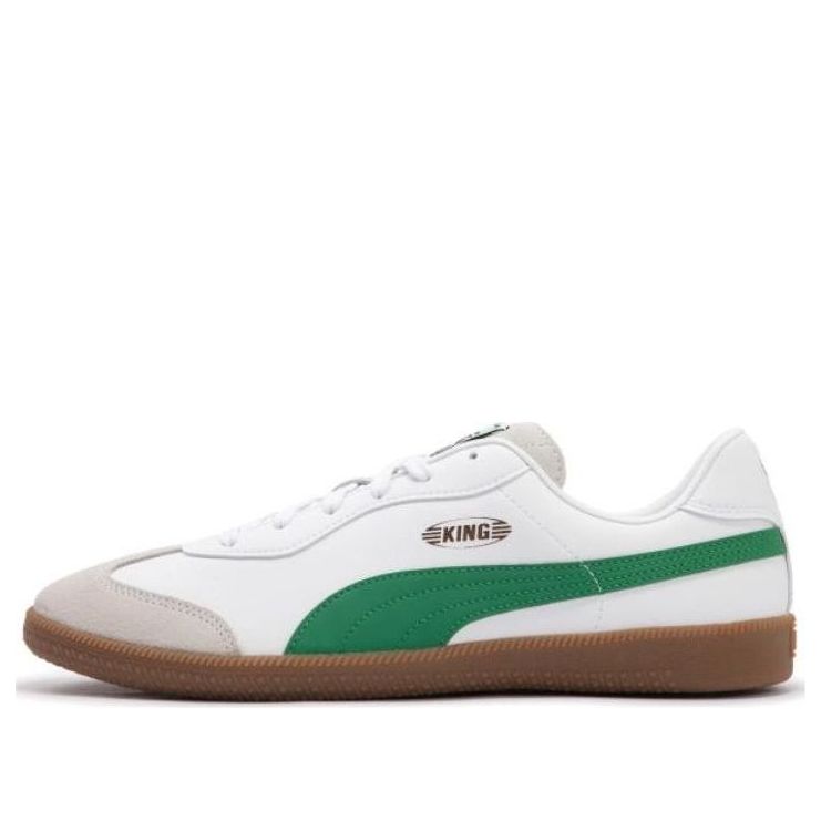 PUMA King 21 IT Football Boots 'White Green Gum' 106696-07