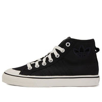 (WMNS) adidas Nizza Hi 'Black White' GV7121