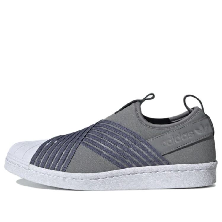(WMNS) adidas Superstar Slip On 'Grey Raw Indigo' CG6012