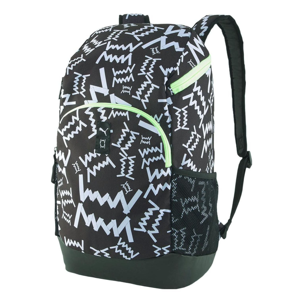 PUMA Basketball Backpack 'Black White Green' 07920501