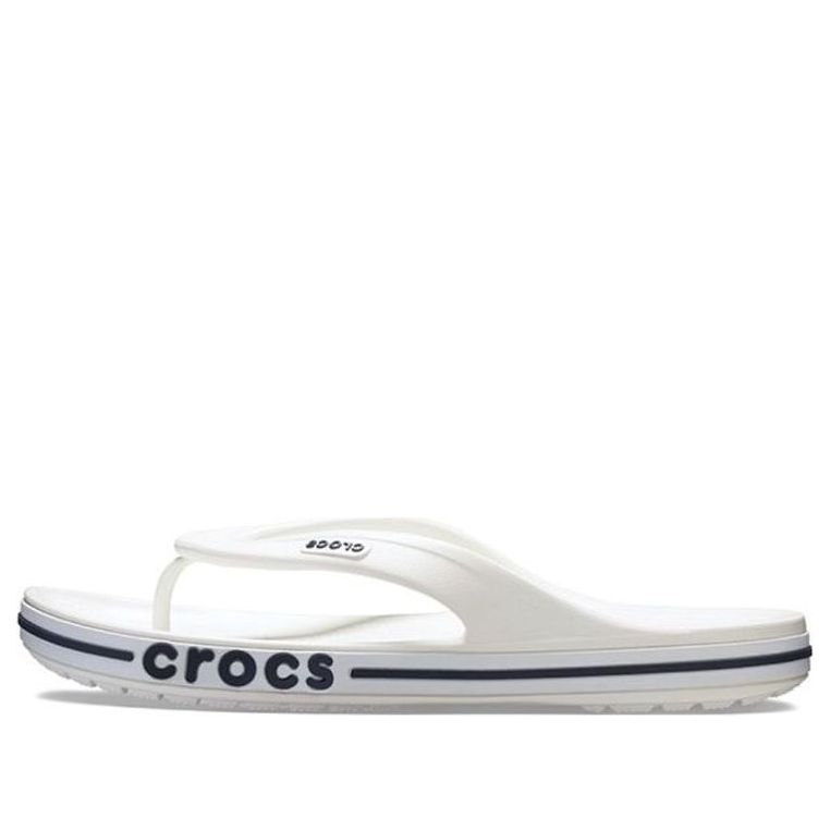 Crocs Bayaband White Blue Unisex Flip-Flops 'White Blue' 205393-126