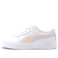 (WMNS) PUMA Carina Leather 'White Rose Water' 370325-10