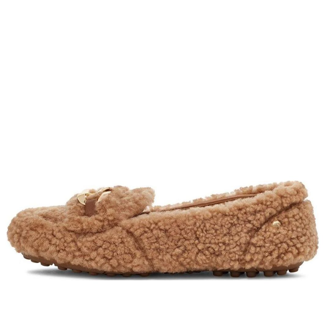 (WMNS) UGG SlipOn Comfortable Loafers 'Brown' 1153515-CHE