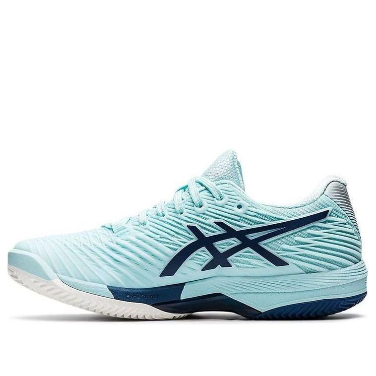 (WMNS) ASICS Solution Speed FF 2 Clay 'Clear Blue Light Indigo' 1042A134-403