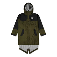 THE NORTH FACE x Undercover Packable Fishtail Parka 'Forest Night Green Tnf Black' NF0A87UC-R0U