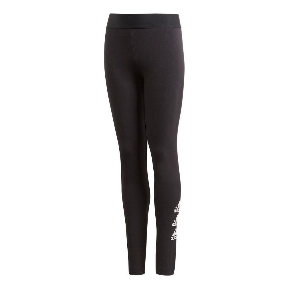 (WMNS) adidas Must Haves Badge of Sport Tights Asia Sizing 'Black White' FL1802