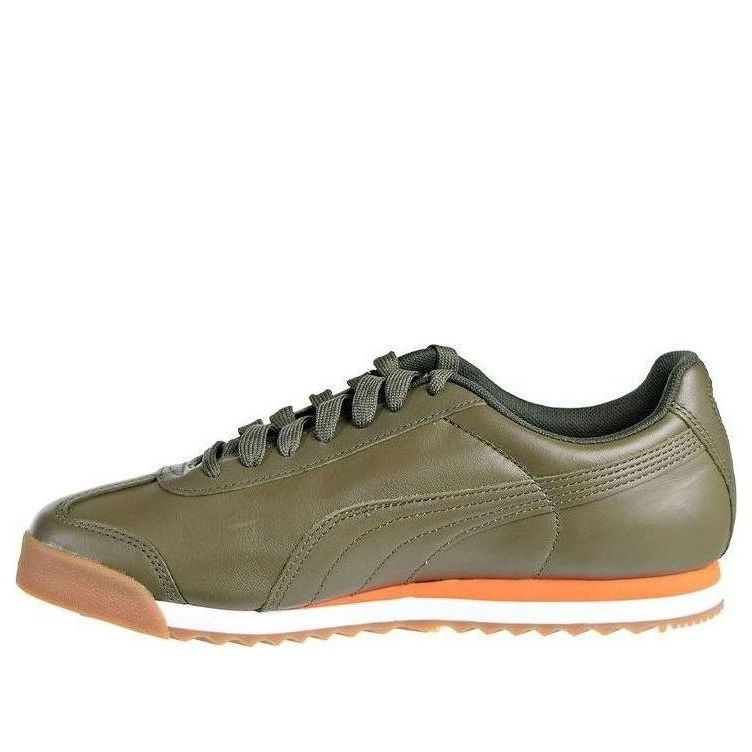 PUMA Roma Classic Gum Low-top Running Shoes Green 366408-06