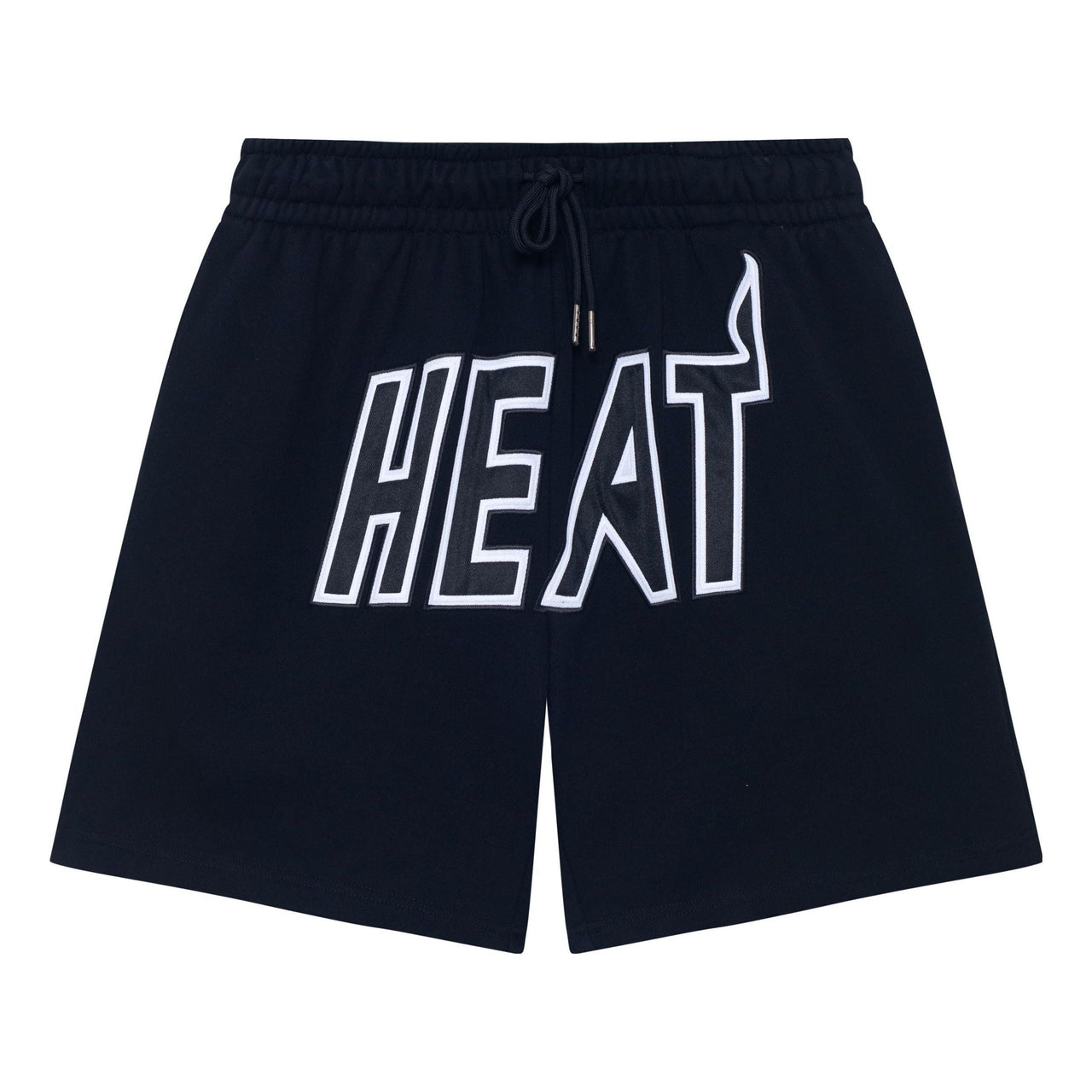 Mitchell & Ness x NBA Miami Heat Big Logo Shorts 'Black' MNJYSSS23107-BLACK