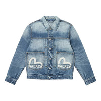 Palace x Evisu Dice Denim Jacket 'Light Wash' 2ESPAM4DJ1147XXDNINDL