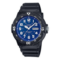 CASIO DIVER LOOK Series Water Proof Waterproof Blue Analog MRW-200H-2B2