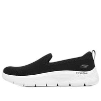 (WMNS) Skechers Go Walk Flex 'Ocean Wind - Black White' 124957-BKW