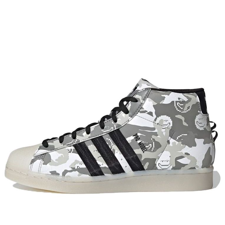 حذاء adidas originals Pro Model 'Black White Grey' GZ7812