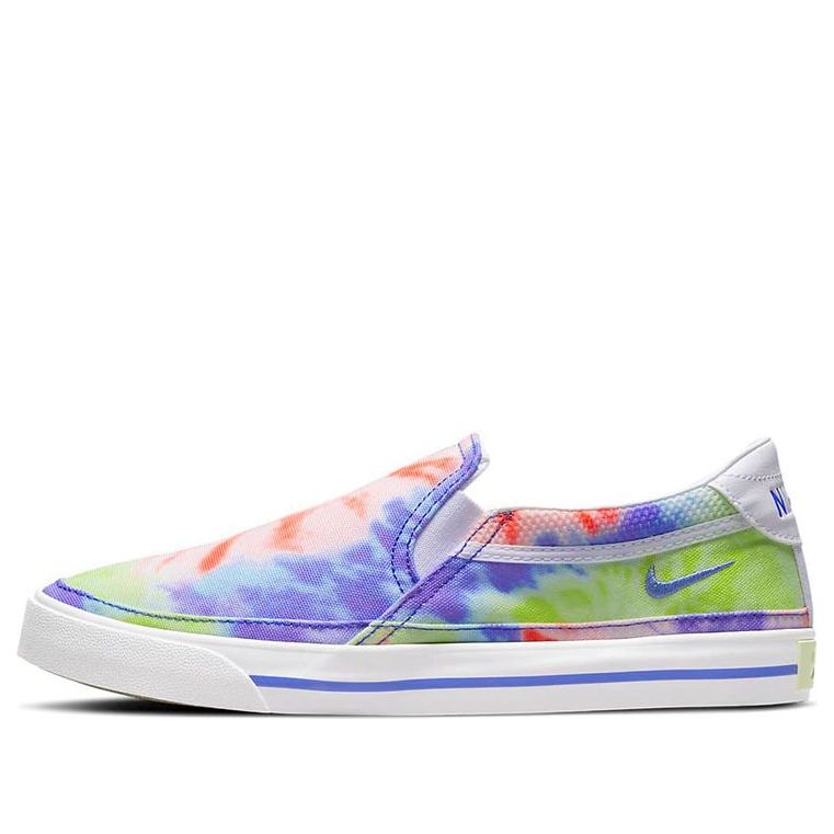 (WMNS) Nike Court Legacy Print Slip-On 'Tie-Dye' CZ1752-900